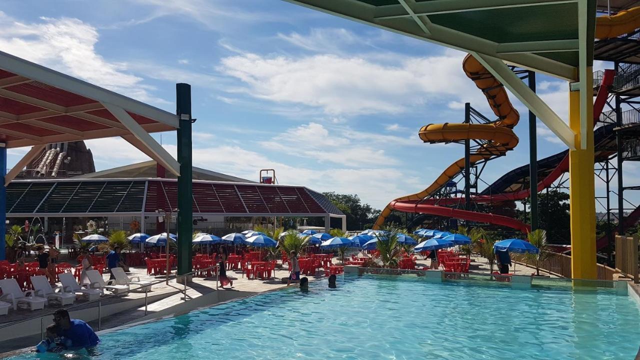 Piazza Diroma Acqua Park, Requinte E Diversao Caldas Novas Buitenkant foto