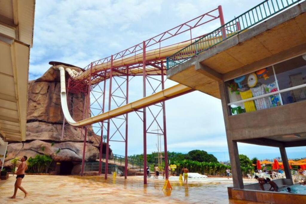 Piazza Diroma Acqua Park, Requinte E Diversao Caldas Novas Buitenkant foto