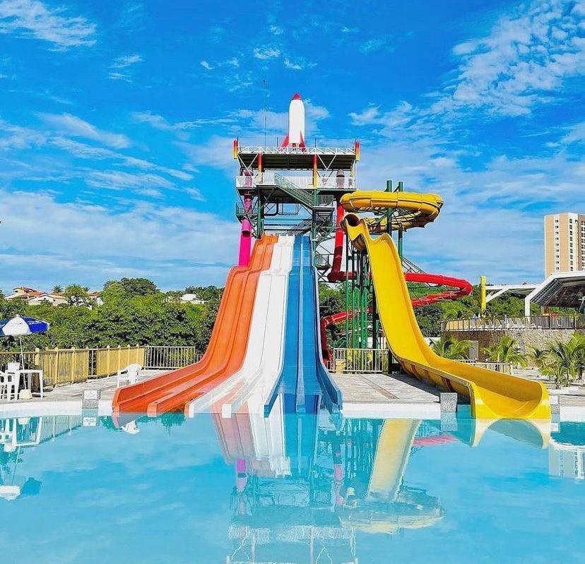 Piazza Diroma Acqua Park, Requinte E Diversao Caldas Novas Buitenkant foto
